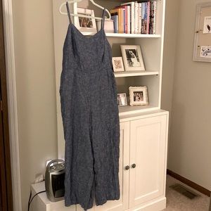 Old navy chambray jumpsuit